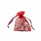 Mini Colorful Organza Drawstring Treat Bags 2 1/4" x 3 1/2" Bulk 50 Pc